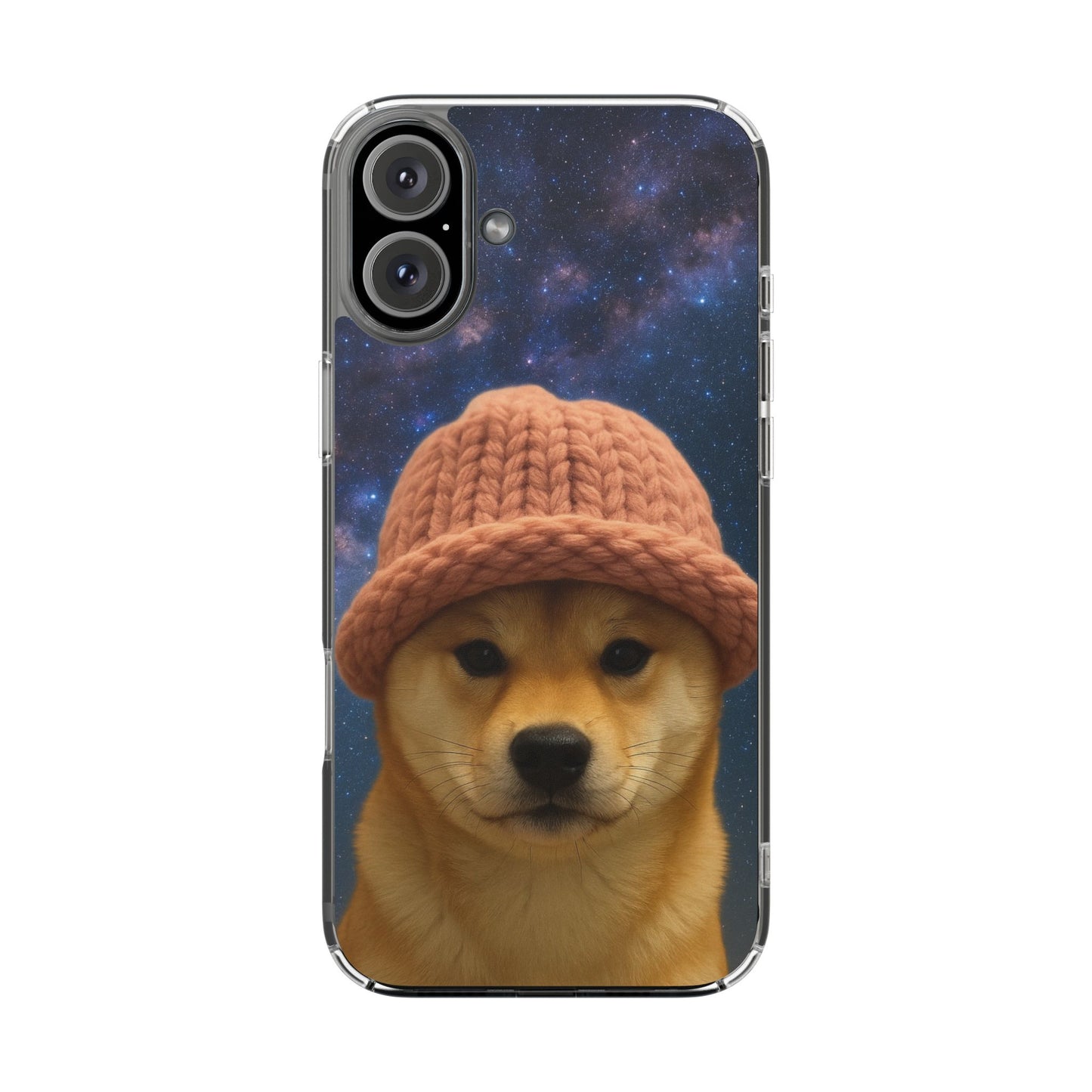 WIF Lovers Clear Phone Case, Cute Phone Cover for Animal Lovers, Pet Gift, Trendy Smartphone Accessory, Unique Dog Case