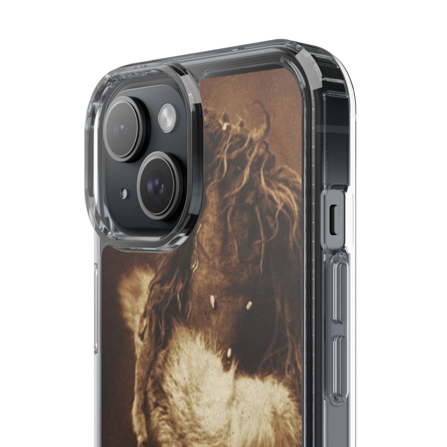 Yei Vintage Artistic Phone Case with Tribal Design, Clear iPhone Case, Boho Style Accessory, Unique Gift for Him/Her, Nature-Inspired [...]