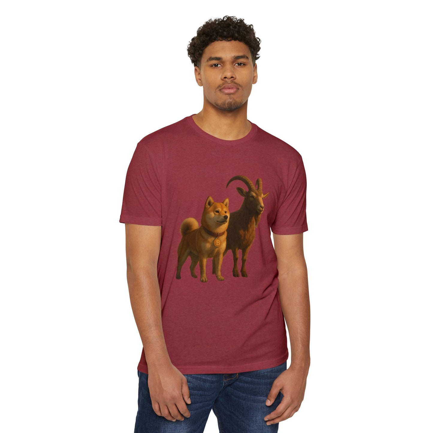 GOAT T-Shirt, Unisex T-Shirt, Pet Lover Gift, Animal-Themed Apparel, Fun Casual Wear, Unique Graphic Tee