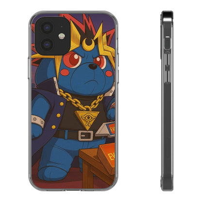 4NBT Clear Cases for Gaming Fans, Illustrated Phone Protection, Cute Anime Style, Collectible Accessories, Perfect Gift for Gamers