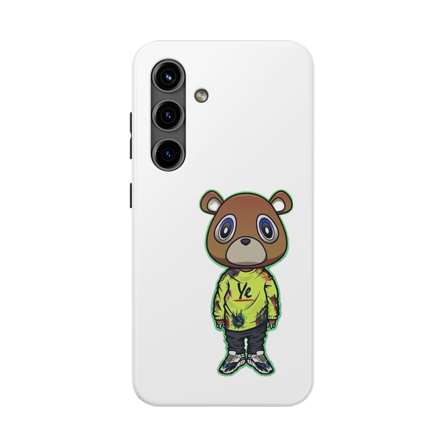 Ye Bear Tough Phone Cases with Cartoon Design - Unique Phone Cover, Durable Mobile Case, Cool Gift for Teens, Fun Accessory for Everyday Use