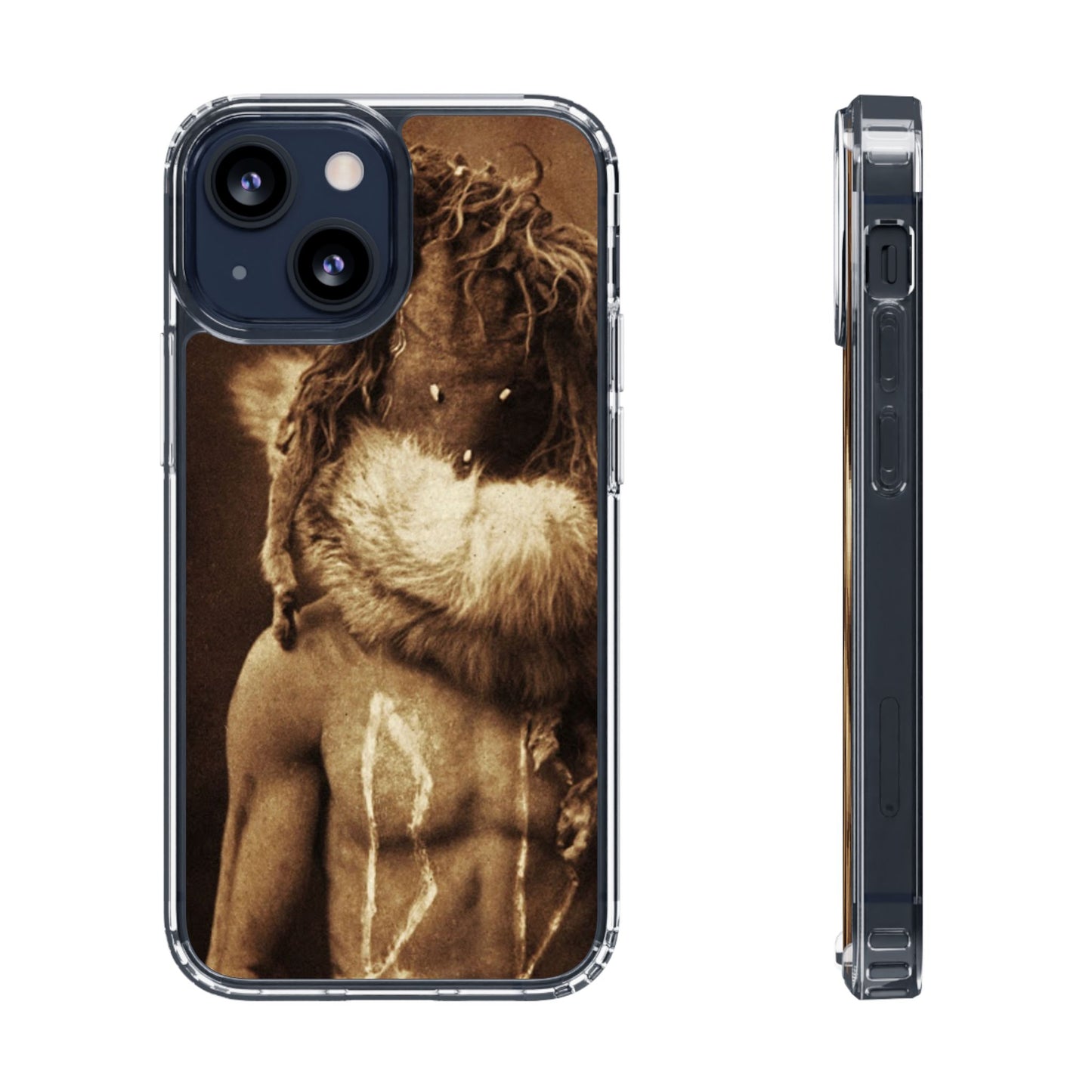 Yei Vintage Artistic Phone Case with Tribal Design, Clear iPhone Case, Boho Style Accessory, Unique Gift for Him/Her, Nature-Inspired [...]