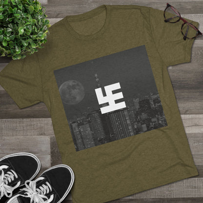 Swasticoin Urban Skyline Graphic Tee, Vintage City Aesthetic Shirt, Unisex Tri-Blend Crew Tee for Casual Style, Perfect Gift for City Lovers, [...]