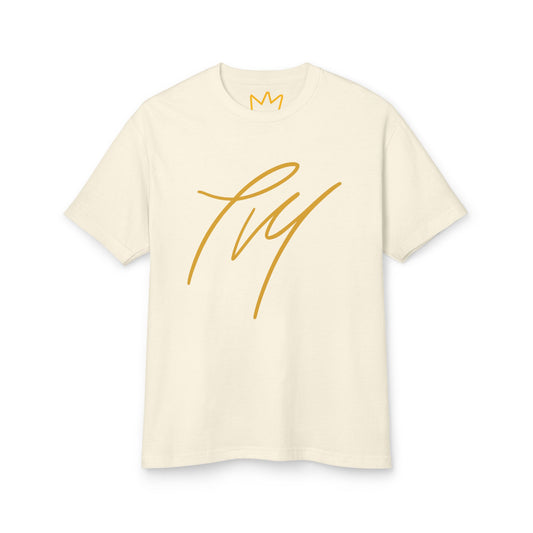 Trench Merch Crown Logo Unisex Heavyweight Cotton Tee, Casual Streetwear Shirt, Gift for Him/Her, Summer Style, Vibrant Graphics Tee