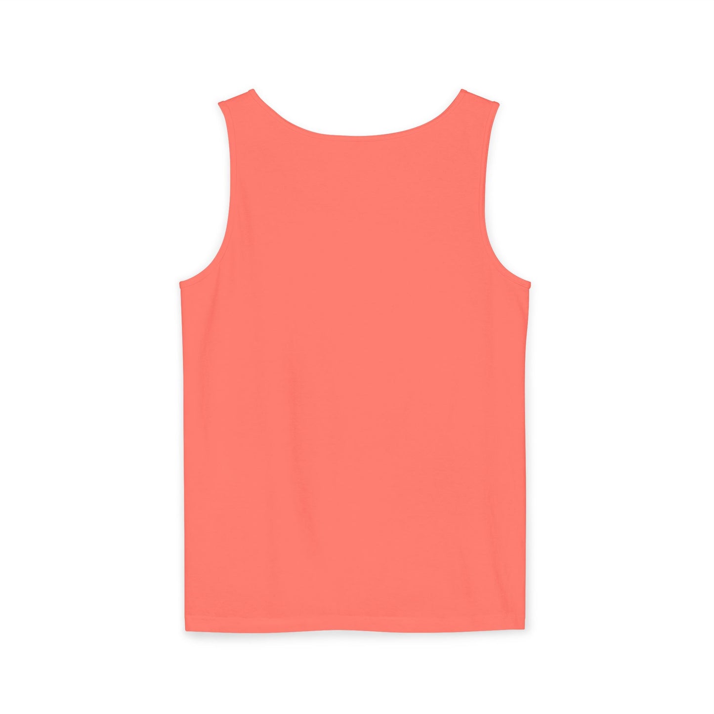 Unisex Garment-Dyed Tank Top with 4NBT Design, Summer Apparel, Casual Wear, Gift for Friends, Individual Expression Top