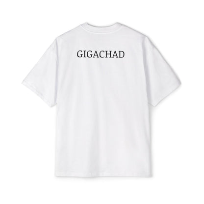 GIGA Stylish Men's Oversized Tee for Comfort Lovers, Casual Wear, Street Style, Gift for Him, Trendy Tee with Gigachad Design