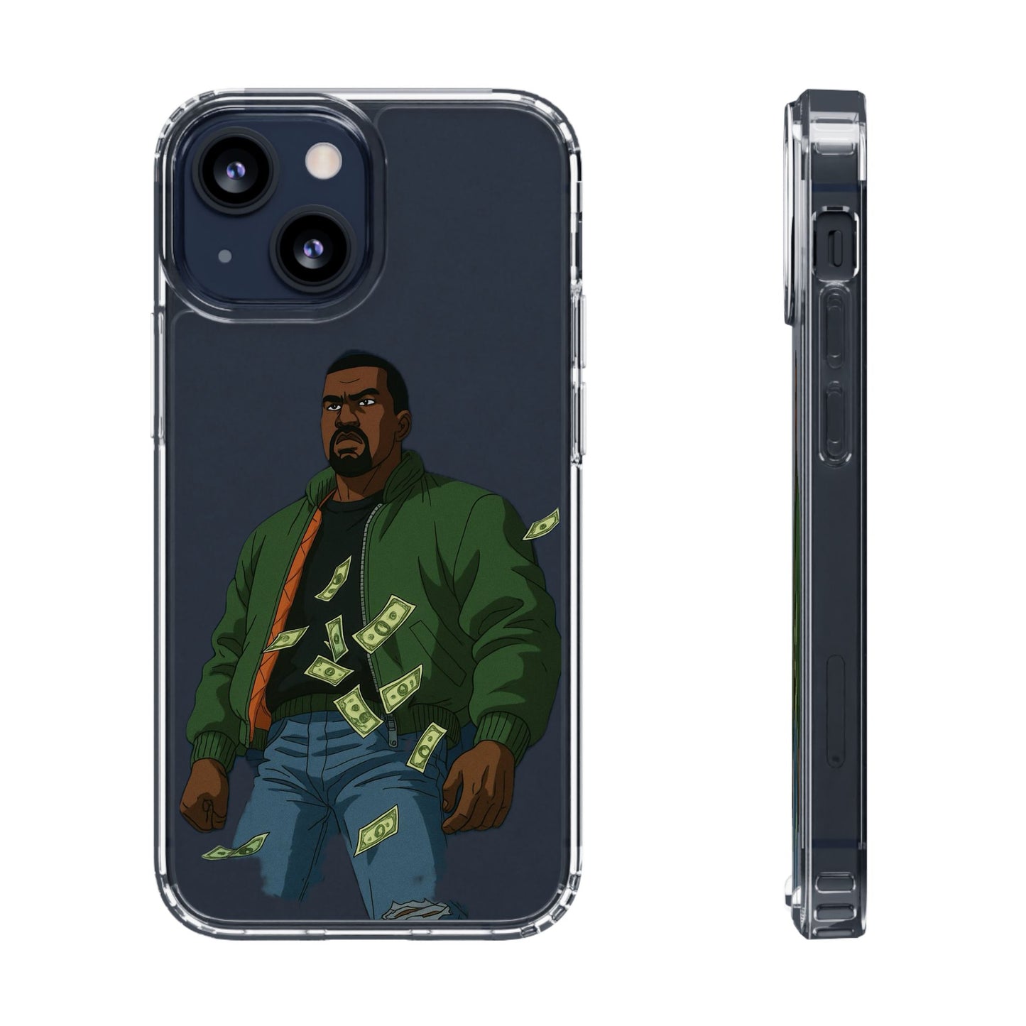 Ye Clear Cases for Unique Style, Phone Accessories, Gift for Him, Customized Phone Case, Geeky Accessories
