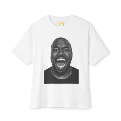 Ye Bold Expression Unisex Oversized Tee - Graphic T-Shirt for Music Lovers, Streetwear, Gift Idea, Casual Wear, Urban Style