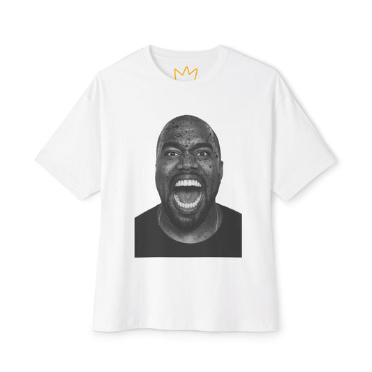 Ye Bold Expression Unisex Oversized Tee - Graphic T-Shirt for Music Lovers, Streetwear, Gift Idea, Casual Wear, Urban Style