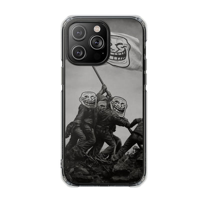 TROLL Flag Phone Case, Trendy Phone Cover, Gift for Gamers, Unique Phone Accessory, Funny Phone Protection