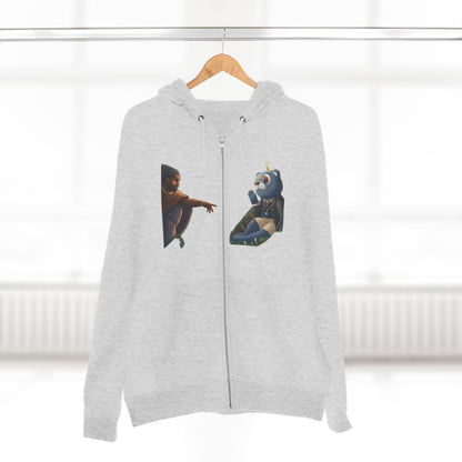 4NBT Unisex Graphic Zip Hoodie with Unique Designs, Cozy Casual Wear, Perfect Gift for Friends, Streetwear Essentials, Unisex Fashion Item