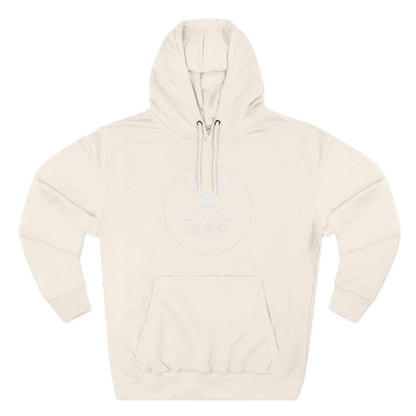 XRP Cozy Three-Panel Fleece Hoodie for Relaxed Casual Style, Perfect for Lounging, Gifting, Everyday Wear, and Cozy Nights