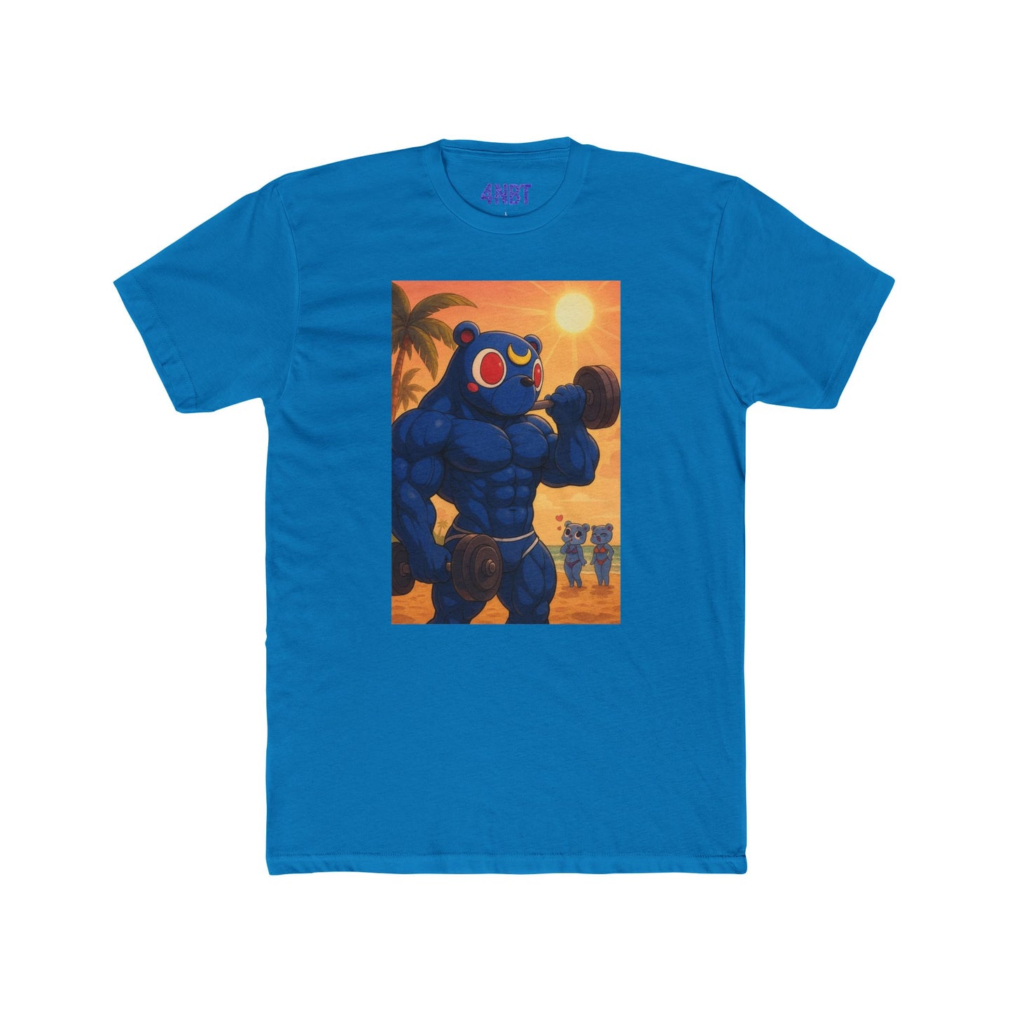 4NBT Stylish Graphic Tee, Fun Summer Shirt, Cool Gift for Him/Her, Casual Everyday Wear, Perfect for Beach Days, Unique Art Design