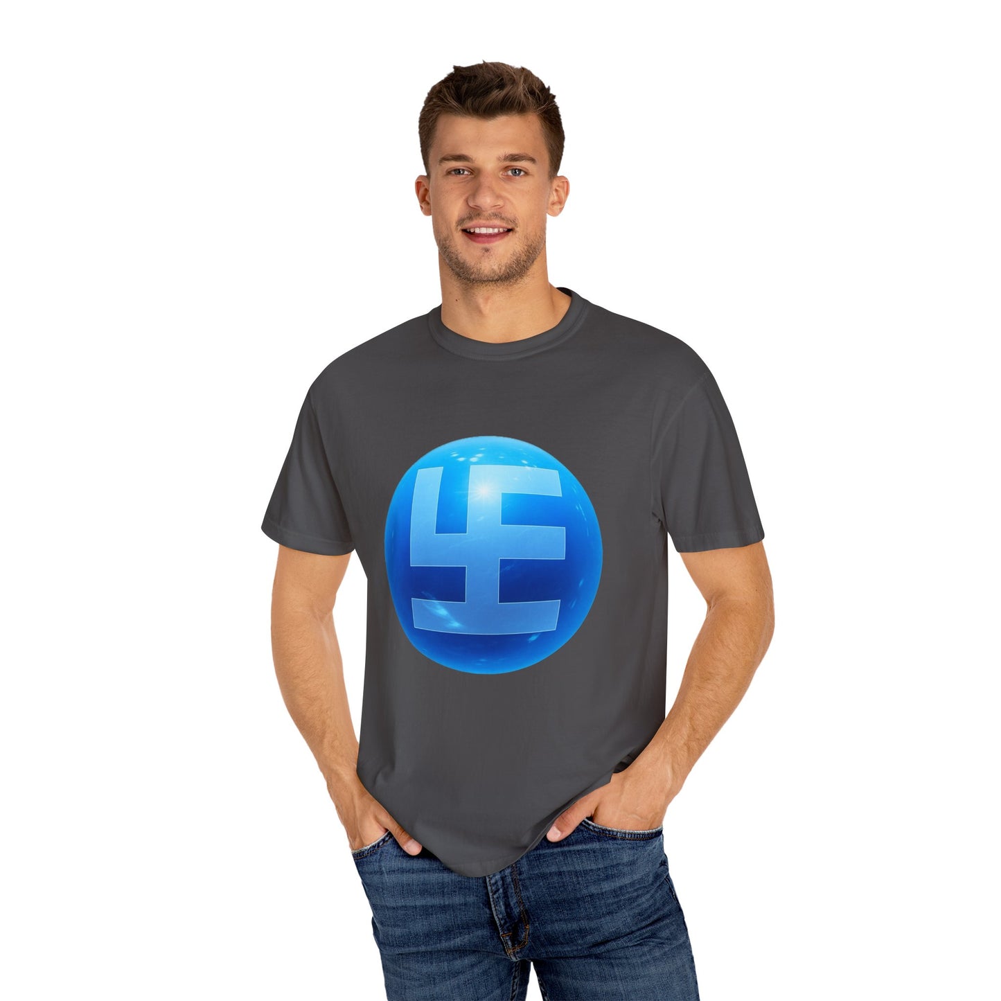 Swasticoin Unisex Garment-Dyed T-shirt: Trendy Casual Wear for Everyday Style, Gift for Friends, Unique Graphic Tee, Stylish Summer Apparel, [...]