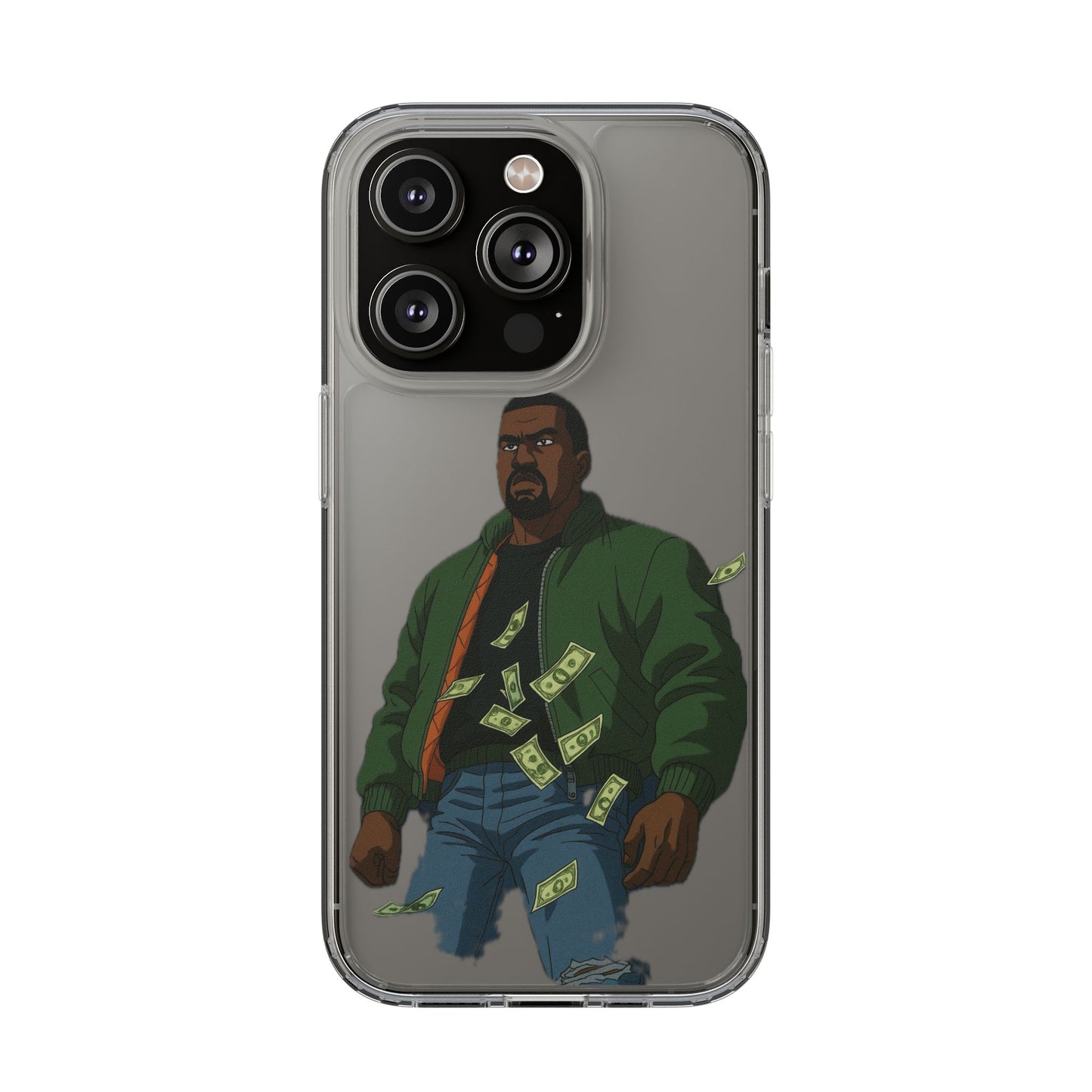 Ye Clear Cases for Unique Style, Phone Accessories, Gift for Him, Customized Phone Case, Geeky Accessories