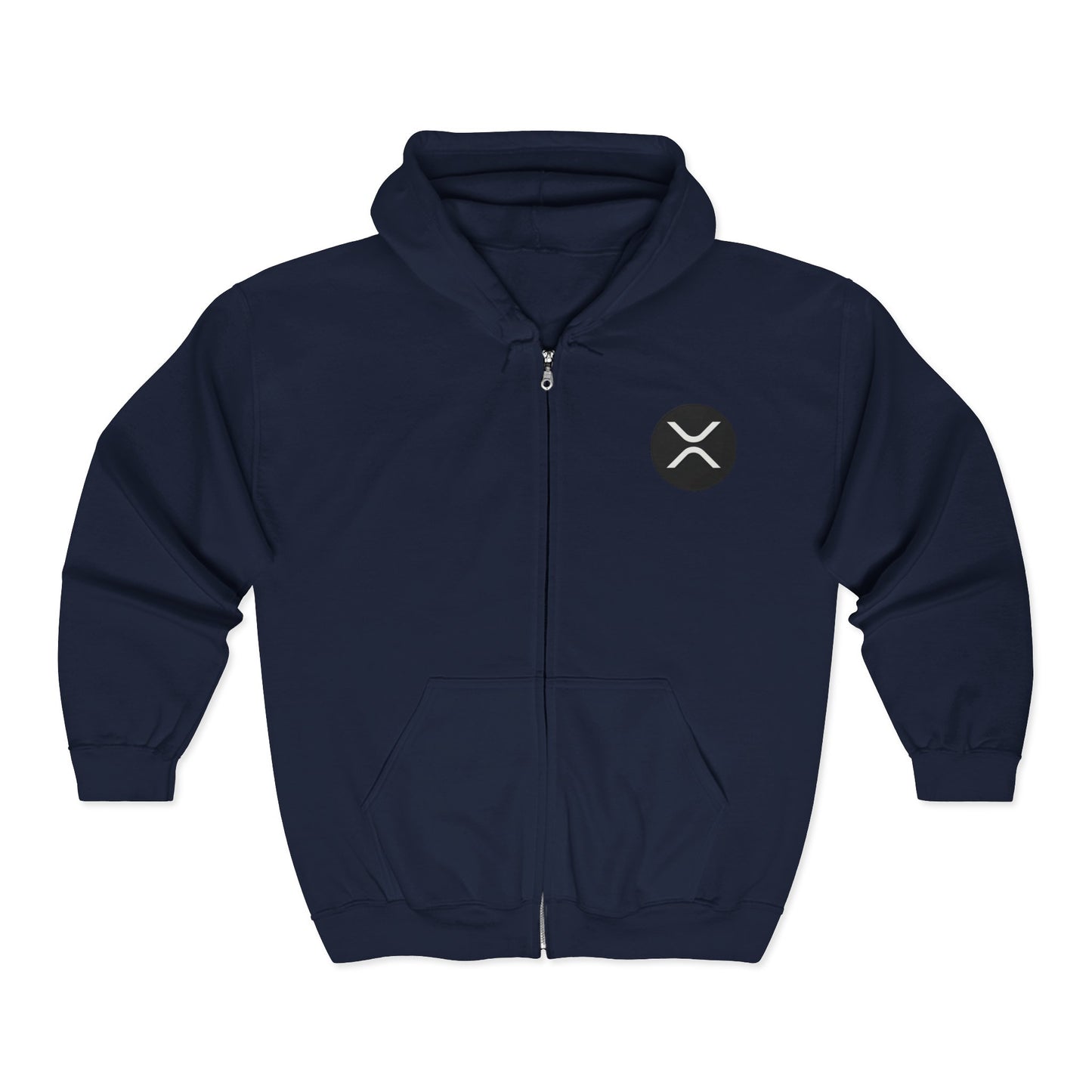 XRP Unisex Heavy Blend™ Full Zip Hooded Sweatshirt