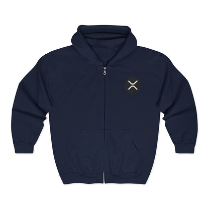 XRP Unisex Heavy Blend™ Full Zip Hooded Sweatshirt