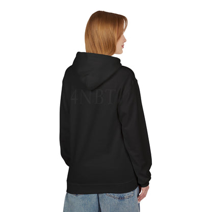 4NBT Fleece Hoodie with Fun Graphic, Cool Streetwear, Unisex Apparel, Unique Gift for Gamers, Trendy Layering Piece
