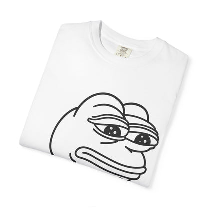 Thoughtful Pepe Unisex T-Shirt, Funny Graphic Tee, Gift for Friends, Casual Wear, Meme Inspired Fashion