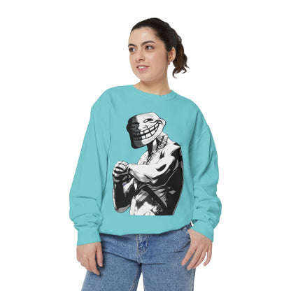 TROLL Stylish Unisex Sweatshirt with Playful Graphic, Trendy Streetwear, Cozy and Casual, Perfect Gift for Any Occasion, Unique Art Design