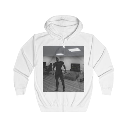GIGA Unisex Full Zip Hoodie | Trendy Sweatshirt for Casual Outings, Gift for Friends, Gym Wear, Unique Fashion Statement