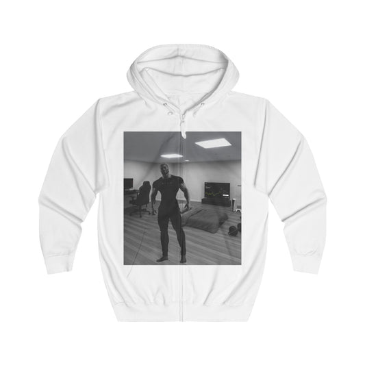 GIGA Unisex Full Zip Hoodie | Trendy Sweatshirt for Casual Outings, Gift for Friends, Gym Wear, Unique Fashion Statement