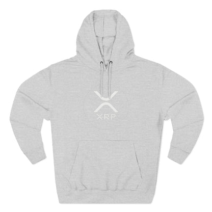 XRP Cozy Three-Panel Fleece Hoodie for Relaxed Casual Style, Perfect for Lounging, Gifting, Everyday Wear, and Cozy Nights