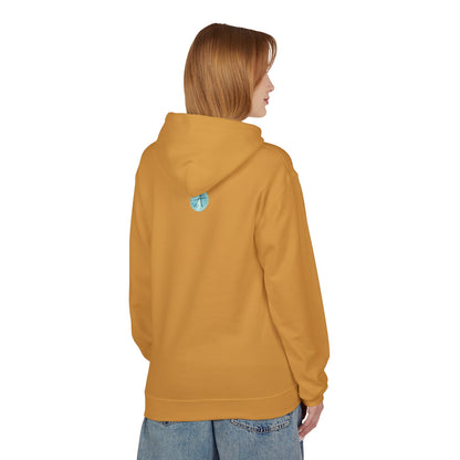 YZY Swasticoin Serene Lantern Hoodie, Cozy Fleece Hooded Sweatshirt, Gift for Nature Lovers, Casual Wear, Outdoor Adventures, Fall Fashion