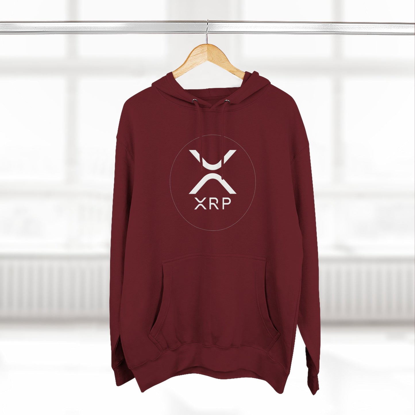 XRP Cozy Three-Panel Fleece Hoodie for Relaxed Casual Style, Perfect for Lounging, Gifting, Everyday Wear, and Cozy Nights