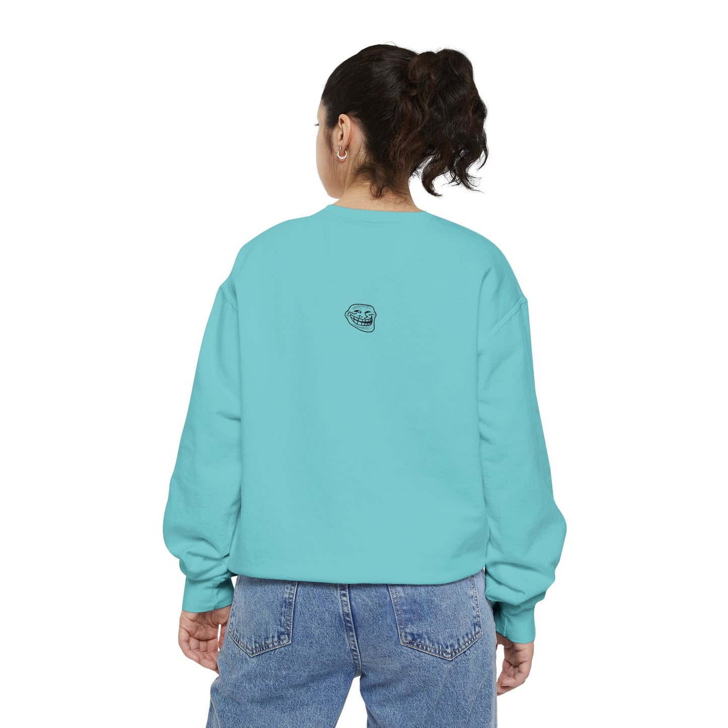 TROLL Stylish Unisex Sweatshirt with Playful Graphic, Trendy Streetwear, Cozy and Casual, Perfect Gift for Any Occasion, Unique Art Design