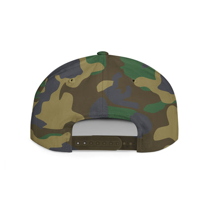 Trench Merch Trendy Flat Bill Snapback Hat, Cool Streetwear Cap for Casual Outings, Outdoor Events, Festivals, Unique Gift for Hip-Hop Fans