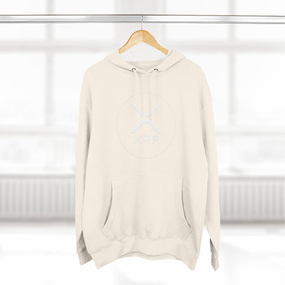 XRP Cozy Three-Panel Fleece Hoodie for Relaxed Casual Style, Perfect for Lounging, Gifting, Everyday Wear, and Cozy Nights