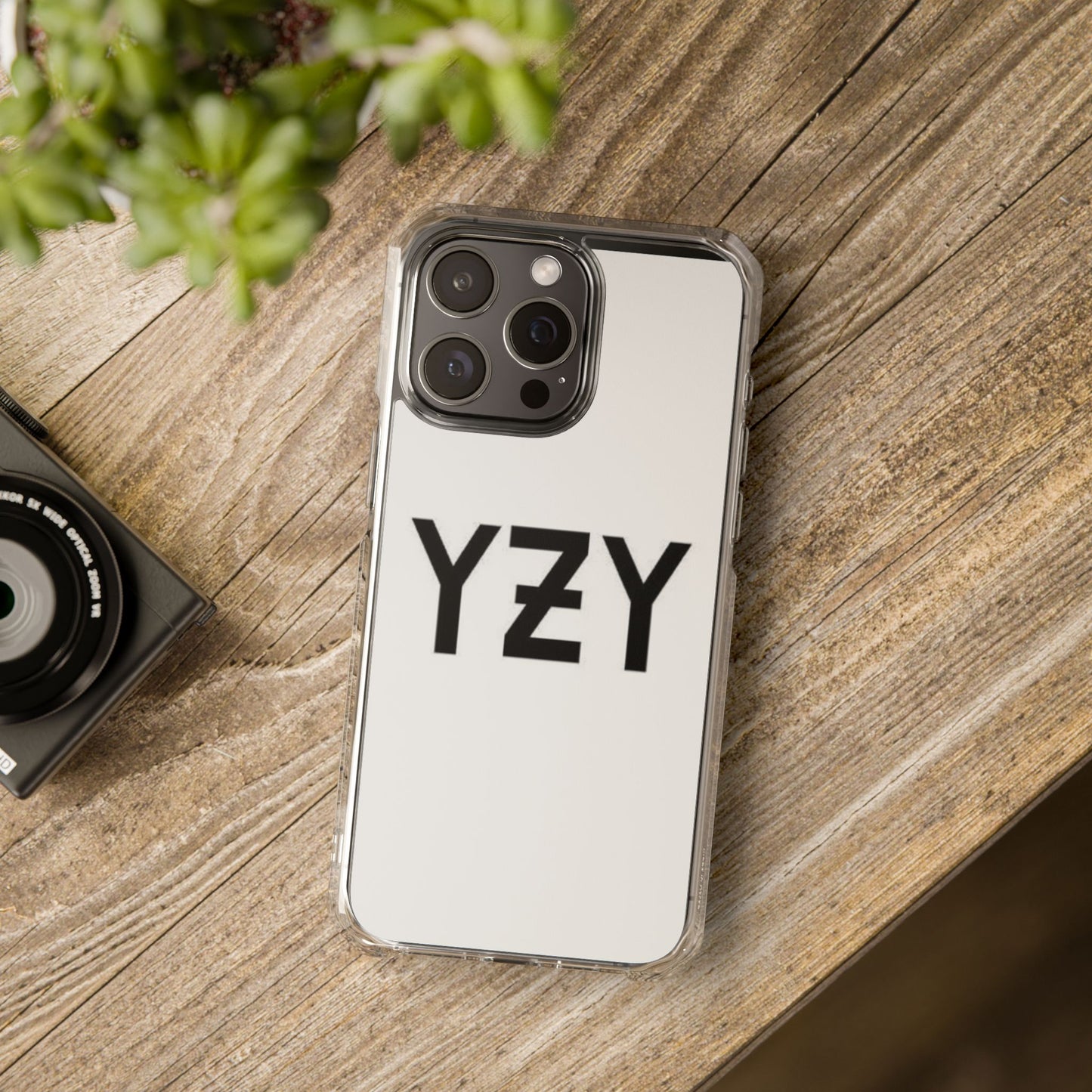 4NBT Minimalist Phone Case, Clear Impact Case, Phone Protection, Trendy Accessory, Gift for Music Lovers, Modern Design