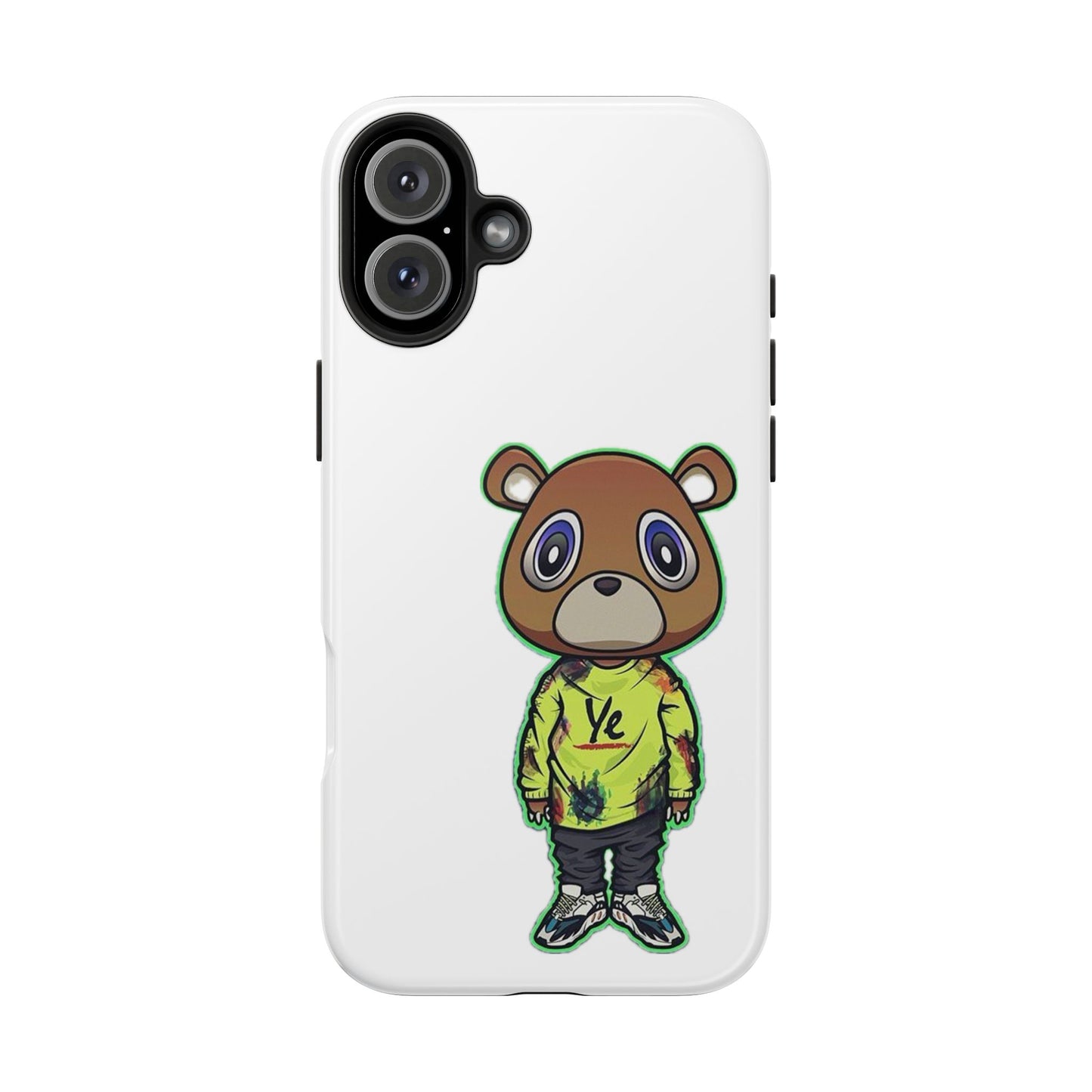 Ye Bear Tough Phone Cases with Cartoon Design - Unique Phone Cover, Durable Mobile Case, Cool Gift for Teens, Fun Accessory for Everyday Use