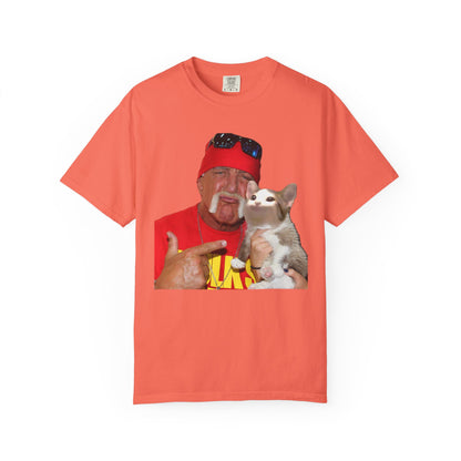 POPCAT Hilarious Unisex T-Shirt: Perfect for Dads, Pet Lovers, Gifts, Funny Apparel, Casual Wear, Cat Lovers