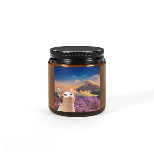 POPCAT Charming Scented Soy Candle, Cozy Ambiance, Candle Gift, Home Decor, Relaxation, Aromatherapy