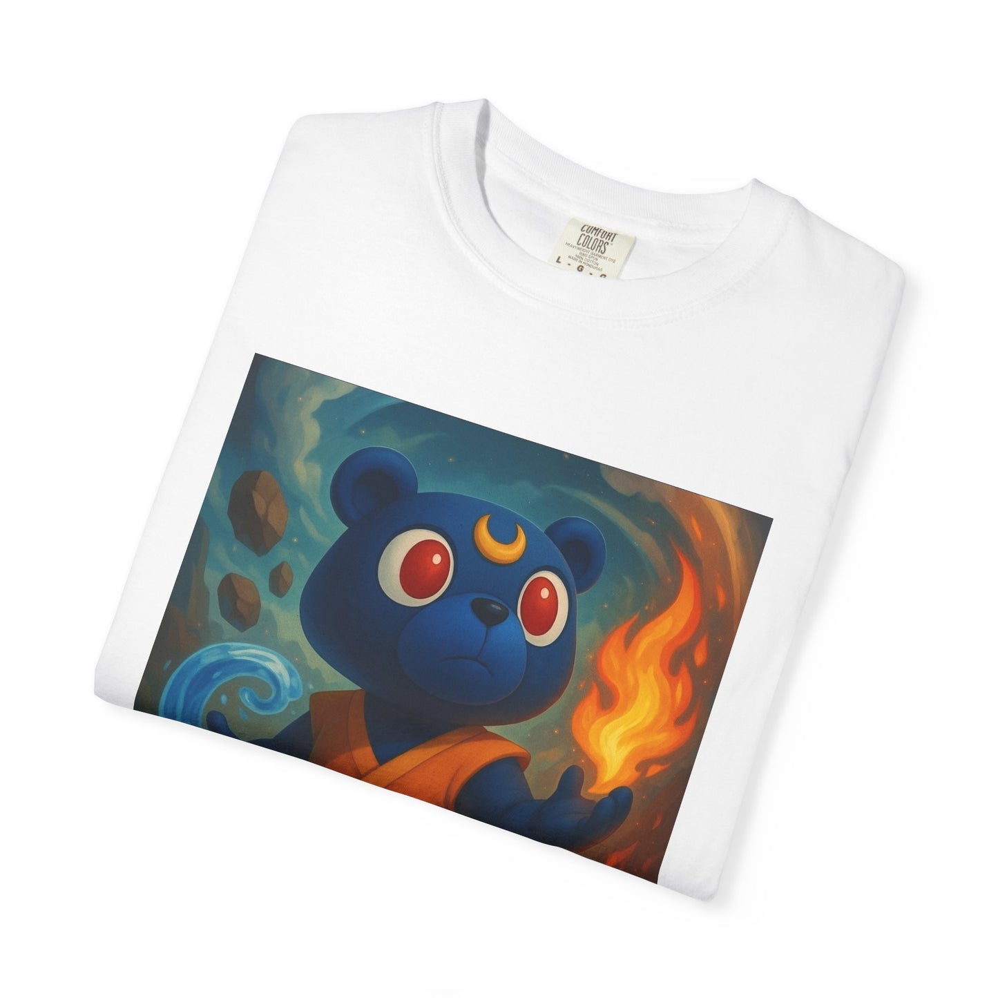 4NBT Whimsical Bear T-Shirt | Cute Cartoon Tee, Gift for Kids, Casual Wear, Unique Graphic Top, Fun Youth Apparel