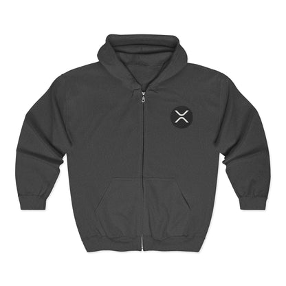 XRP Unisex Heavy Blend™ Full Zip Hooded Sweatshirt