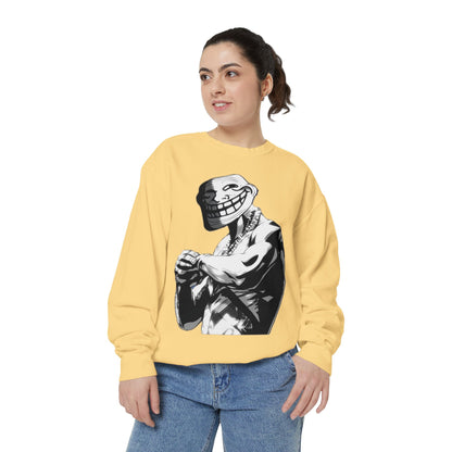 TROLL Stylish Unisex Sweatshirt with Playful Graphic, Trendy Streetwear, Cozy and Casual, Perfect Gift for Any Occasion, Unique Art Design