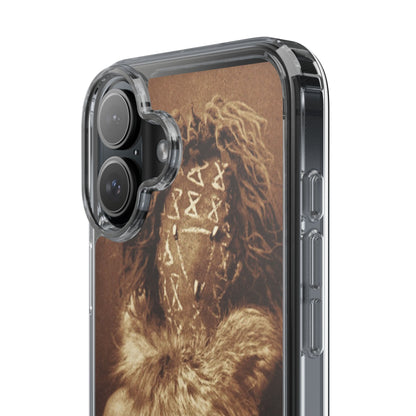 Yei Artistic Clear Phone Case for Unique Expression, Phone Accessories, Nature Lovers, Boho Style, Gift for Him/Her