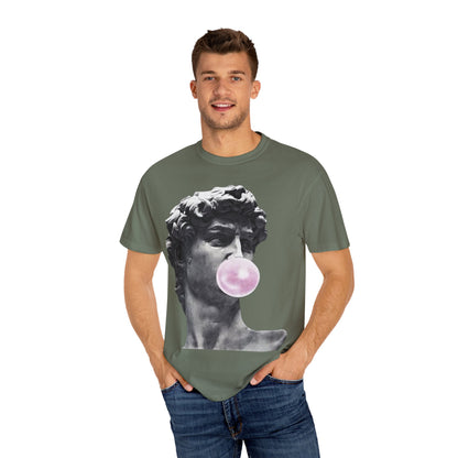 @ye Bubblegum David T-Shirt | Trendy Unisex Tee, Art-Inspired Shirt, Casual Summer Wear, Gift for Art Lovers i