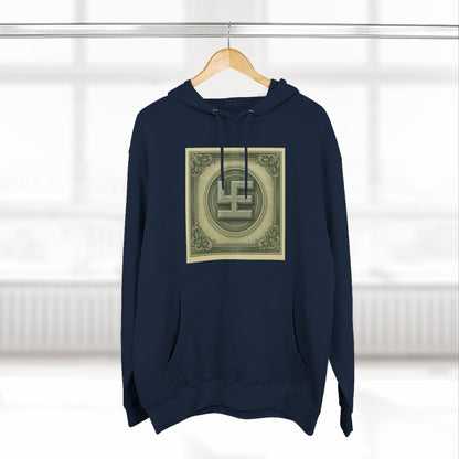 Swasticoin Cozy Three-Panel Fleece Hoodie - Ideal for Casual Days, Layering, and Gift Giving | Perfect for Home, Travel, and Outdoor Use