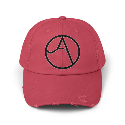 @ye Trendy Unisex Distressed Cap, Casual Hat, Vintage Style, Adjustable Dad Hat, Gift for Him or Her, Everyday Wear