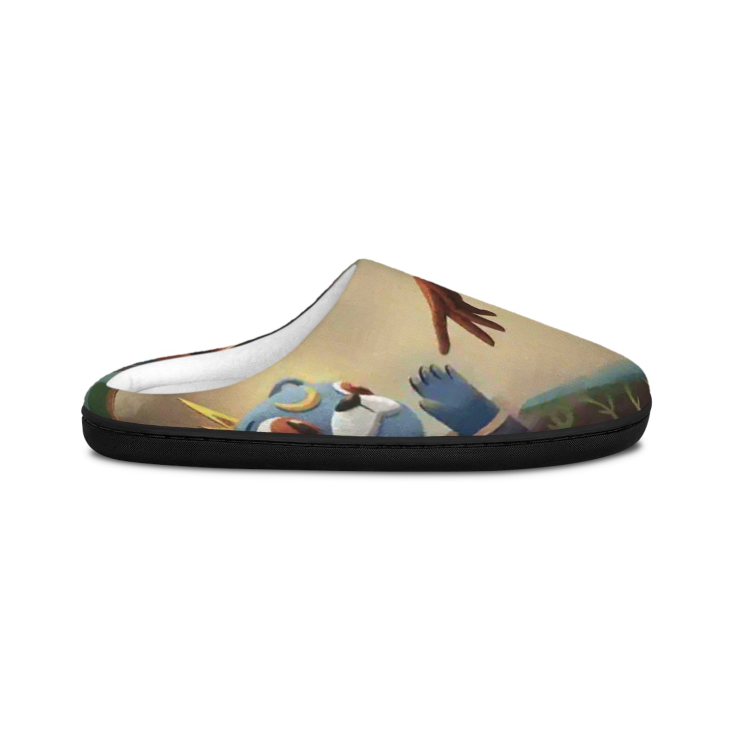 4NBT TB Cozy Indoor Slippers with Unique Artwork - Perfect Gift for Comfort Lovers, Home Essentials, Relaxation, Birthdays, Holidays