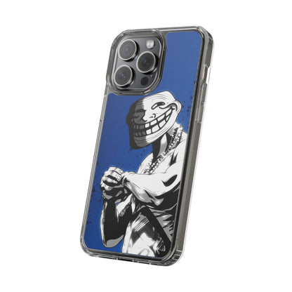 TROLL Clear Cases with Bold Graphic Design, Awesome Phone Accessories, Unique Gifts, Cartoon Phone Covers, Trendy Tech Gear