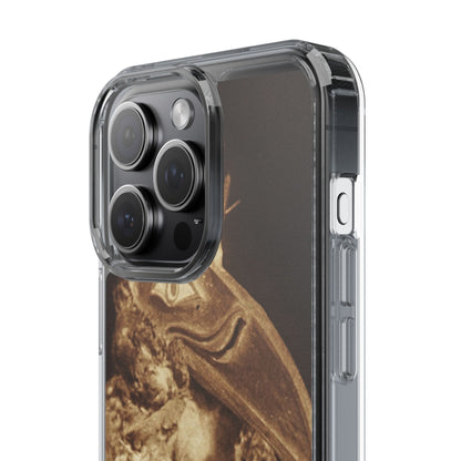 Yei Vintage Bird Design Clear Phone Case, Artistic Phone Accessories, Unique Gift for Nature Lovers, Eco-Friendly Tech Case, Stylish Protection