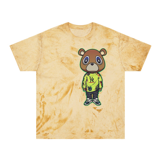 Ye Bear Unisex T-Shirt - Trendy Vintage Tie-Dye Tee, Casual Wear, Gift for Kids/Teens, Fun Summer Style, Colorful Aesthetic