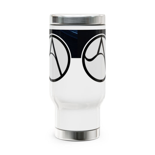 @ye Travel Mug with Handle - Stylish Thermal Drinkware for On-the-Go, Perfect for Coffee Lovers, Car Enthusiasts, and Outdoor Adventures