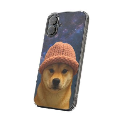 WIF Lovers Clear Phone Case, Cute Phone Cover for Animal Lovers, Pet Gift, Trendy Smartphone Accessory, Unique Dog Case
