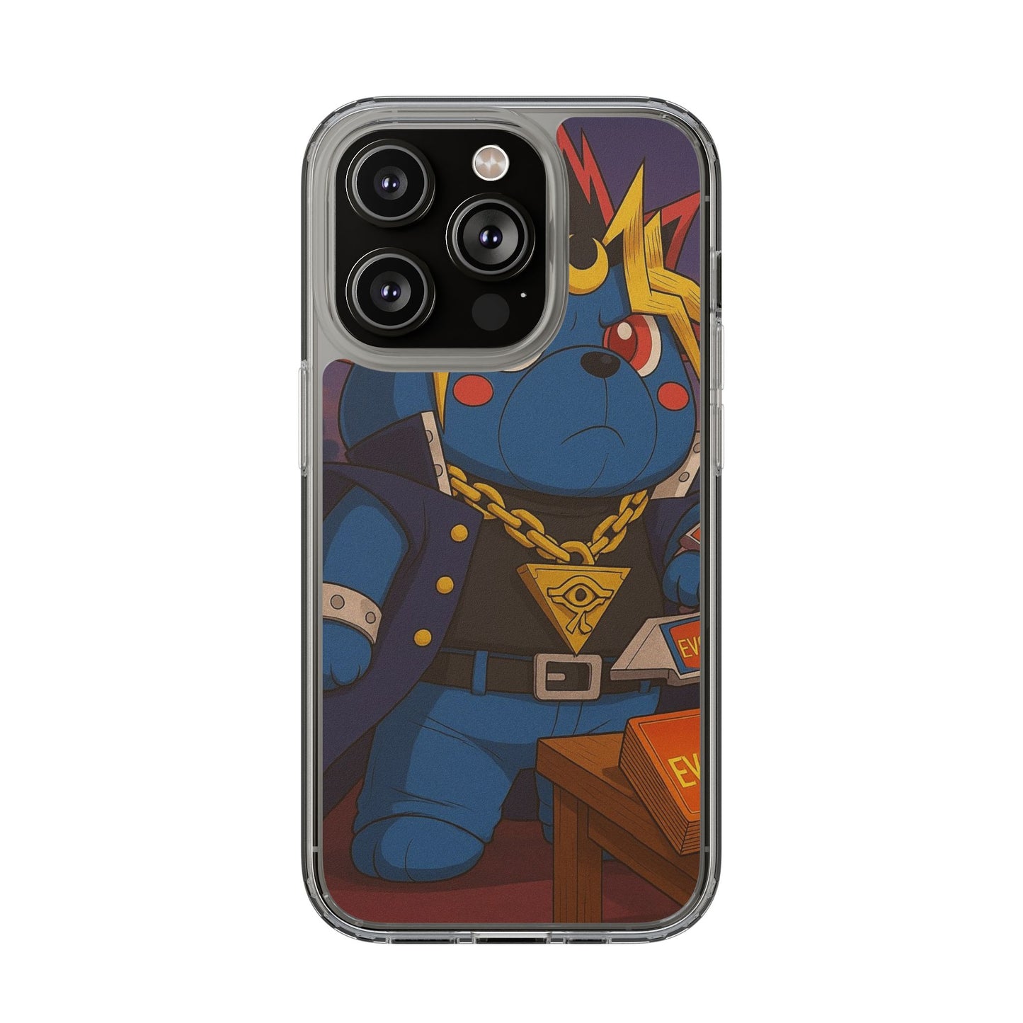 4NBT Clear Cases for Gaming Fans, Illustrated Phone Protection, Cute Anime Style, Collectible Accessories, Perfect Gift for Gamers